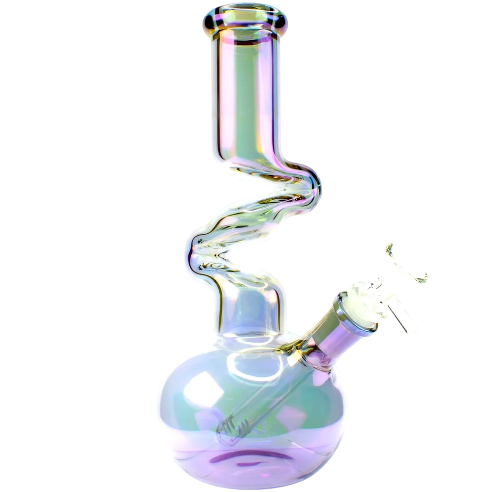 Metallic Zig Zag Bong - באנג קטן